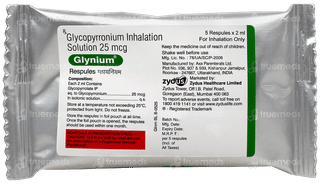 Glynium 2Ml Pack Of 5 Respules